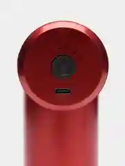 Красный мышечный массажер для тела Fascial Gun,ударный,перкуссионный,антицеллюлитный/ 4 насадки