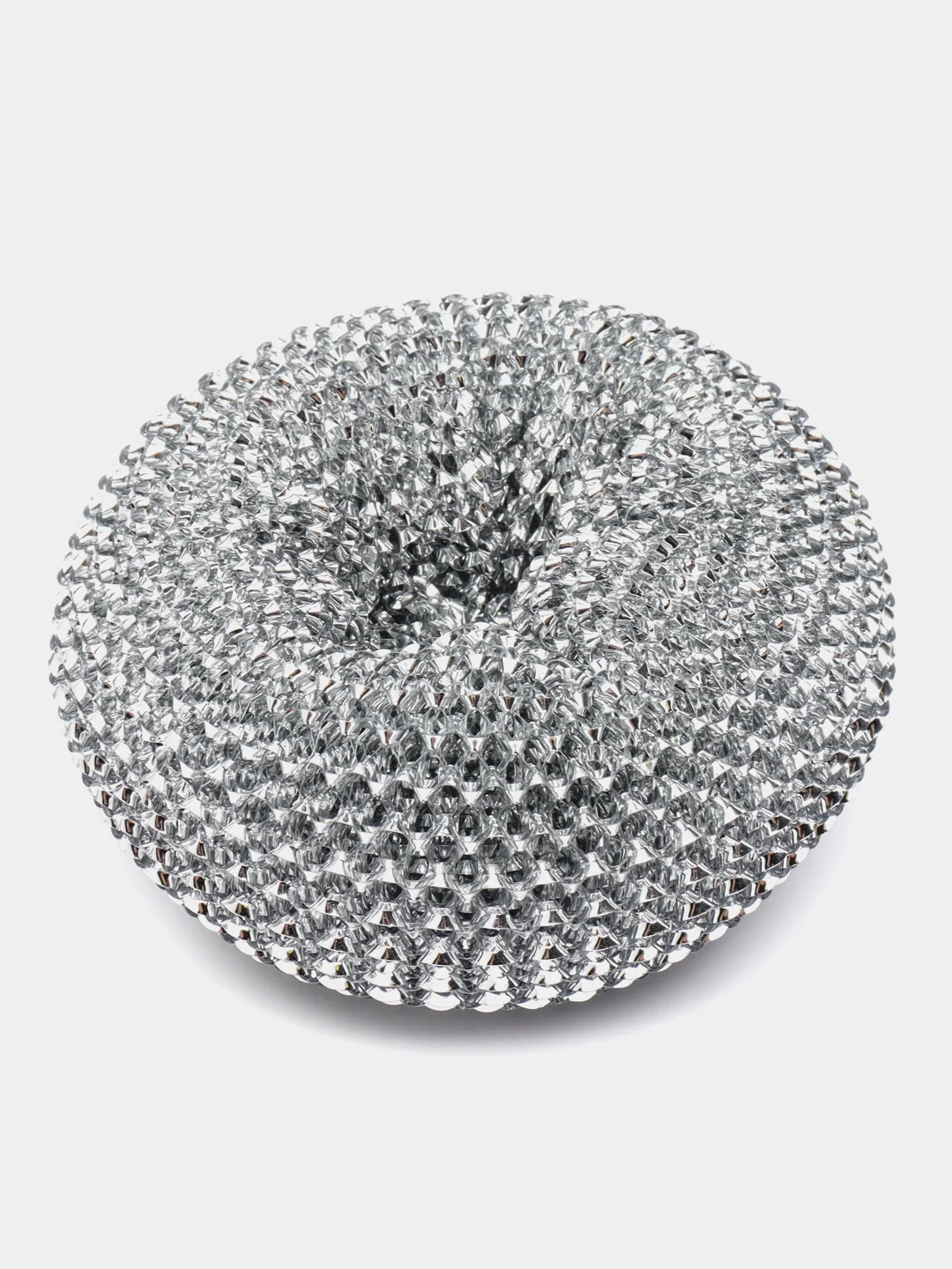 Диспенсер-органайзер DeNASTIA 17,2x14,3x10 (в наборе с металл. губкой и щёткой), серый