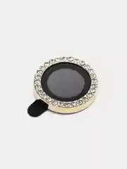 Золотой защитные линзы на камеру Со стразами iPhone 11, 13/Pro/ProMax,14/Pro/ProMax 15/pro/Pro мах