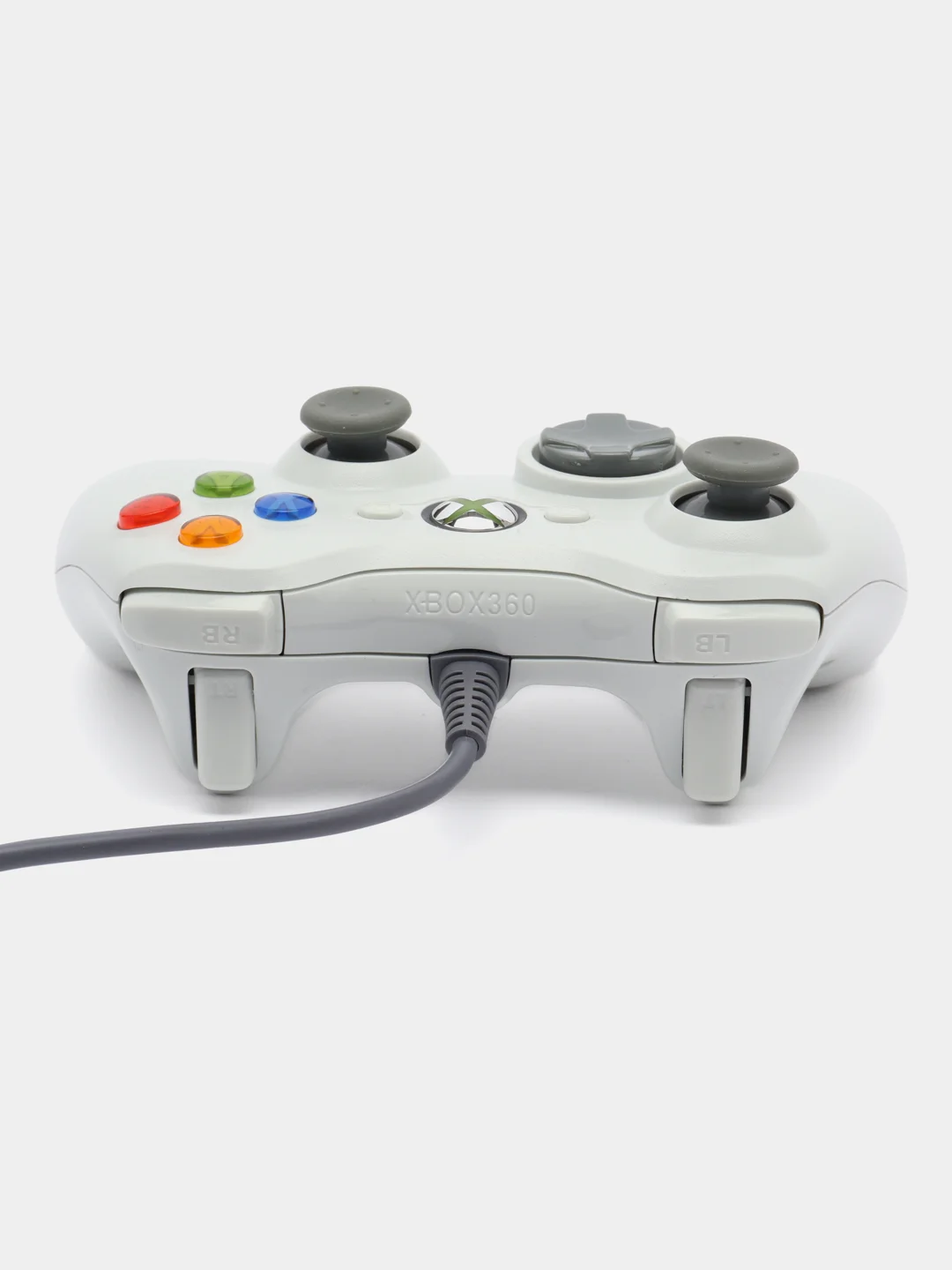Белый проводной геймпад/джостик XBOX360 и PC controller