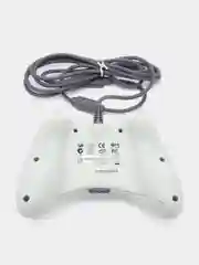 Белый проводной геймпад/джостик XBOX360 и PC controller
