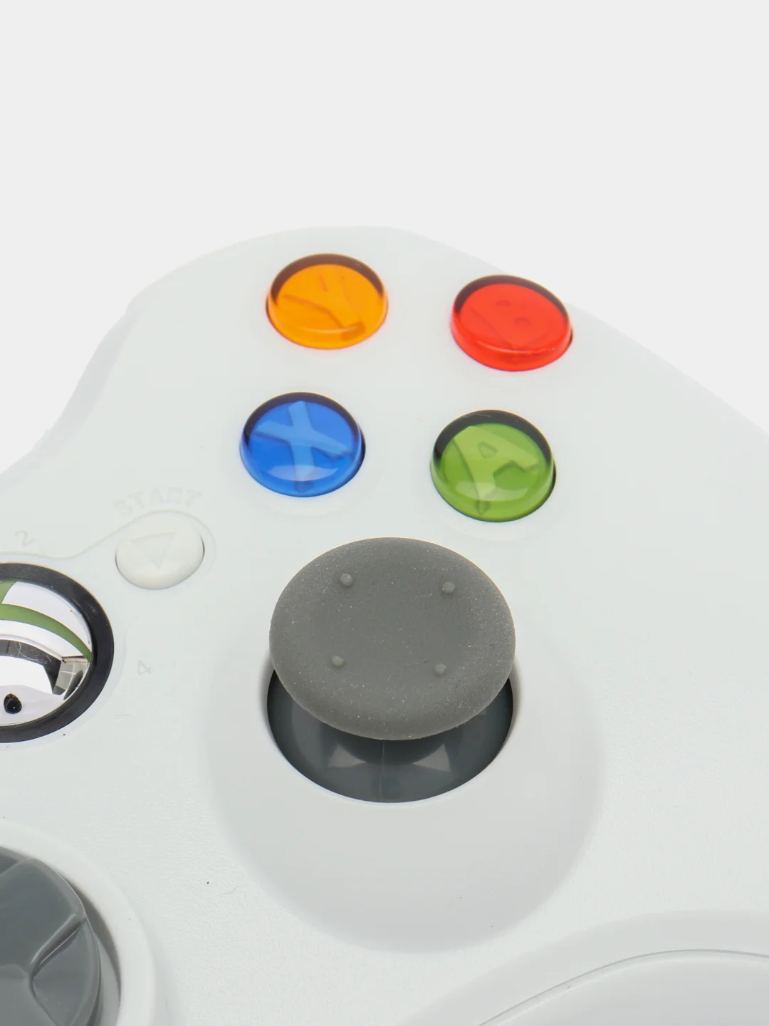 Белый проводной геймпад/джостик XBOX360 и PC controller