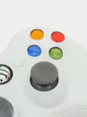 Белый проводной геймпад/джостик XBOX360 и PC controller