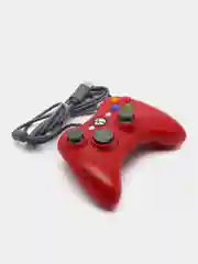 Красный проводной геймпад/джостик XBOX360 и PC controller