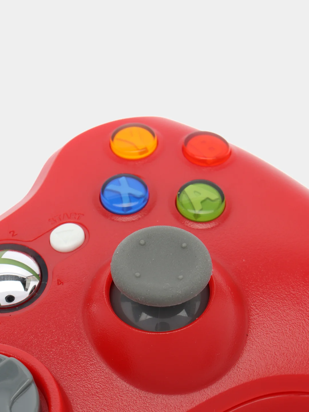 Красный проводной геймпад/джостик XBOX360 и PC controller