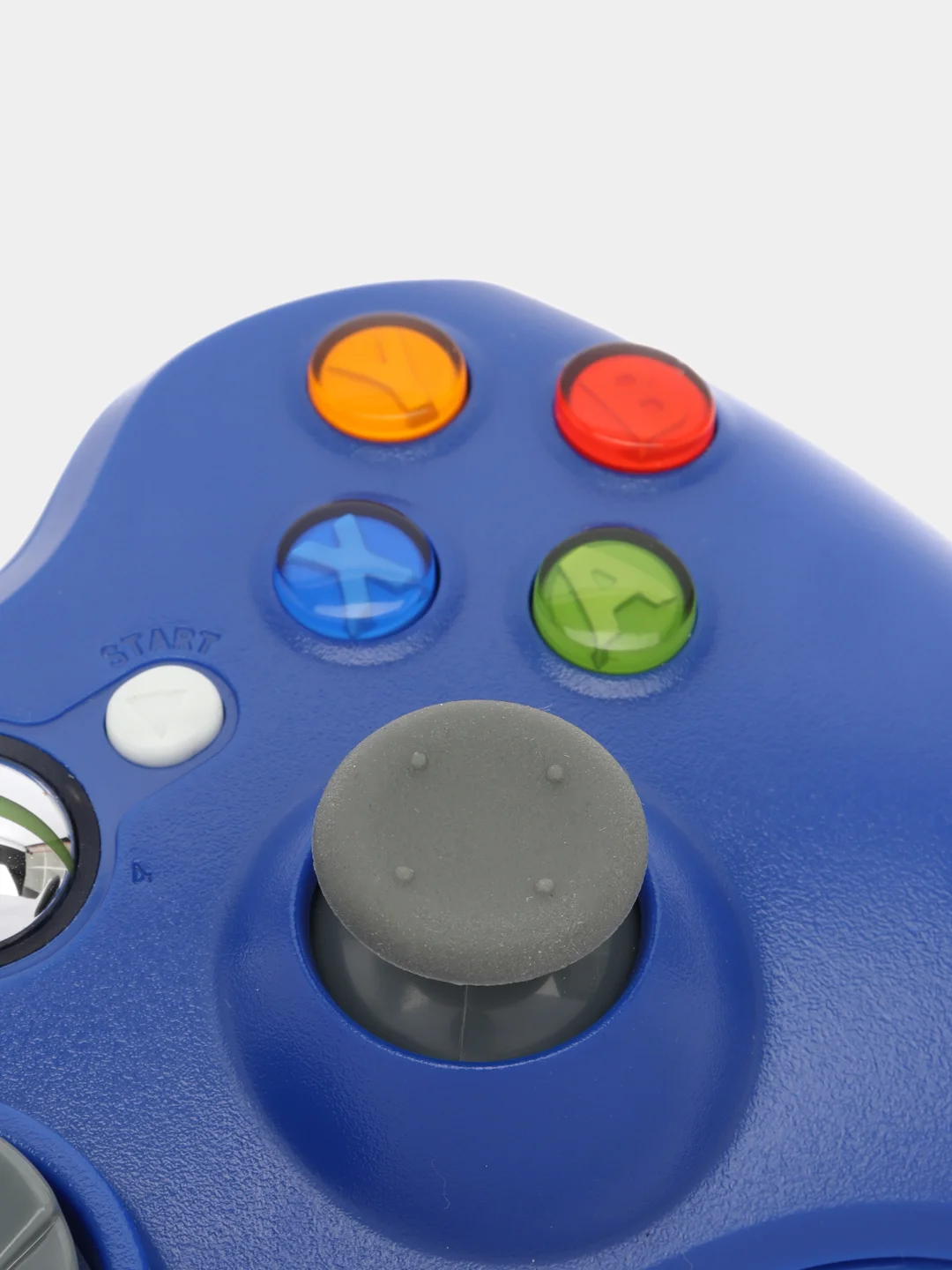 Синий проводной геймпад/джостик XBOX360 и PC controller