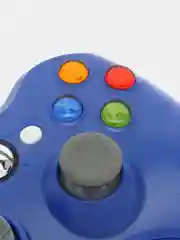 Синий проводной геймпад/джостик XBOX360 и PC controller