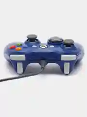 Синий проводной геймпад/джостик XBOX360 и PC controller