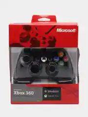 Черный проводной геймпад/джостик XBOX360 и PC controller