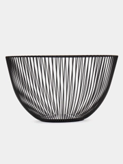 Корзина для фруктов "Металлическая фруктовница" 25 х 14 x 10 см, полоски
