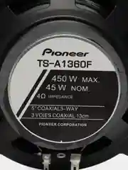 Красный колонки динамики для авто Pioneer