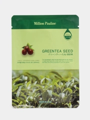 Тканевая маска с экстрактом семян зеленого чая Greentea Seed,тканевая маска,маска для лица