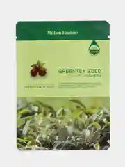 Тканевая маска с экстрактом семян зеленого чая Greentea Seed,тканевая маска,маска для лица