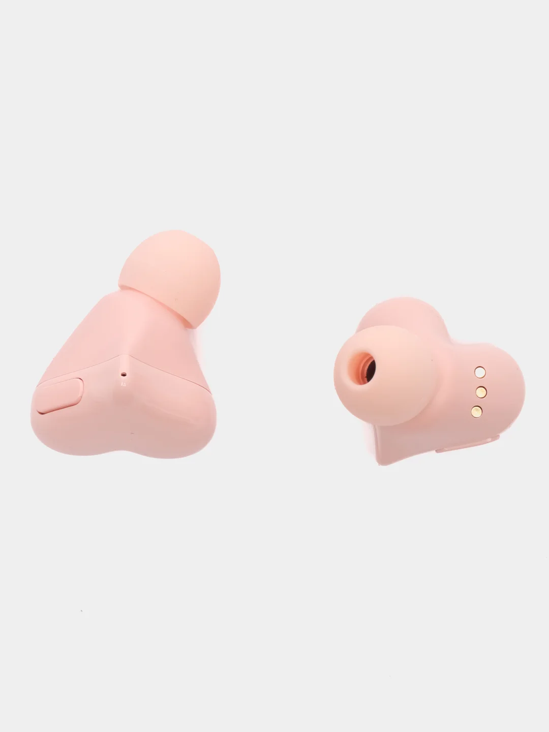 Розовый беспроводные наушники Hear Buds TW-02 в форме сердца с микрофоном, Bluetooth