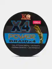 Леска X4 POWER, для фидера, плетенка, рыболовная
