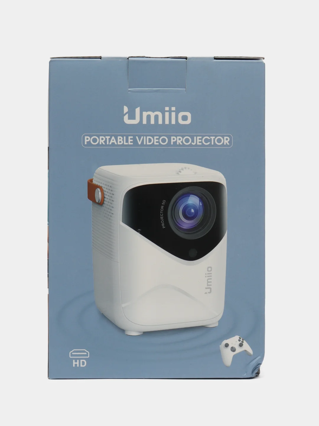 Черный проектор Umiio Pro+Q, Android , FullHD-TV, HDMI вход, Wi-Fi, Bluetooth, со штативом