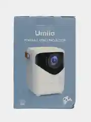 Черный проектор Umiio Pro+Q, Android , FullHD-TV, HDMI вход, Wi-Fi, Bluetooth, со штативом