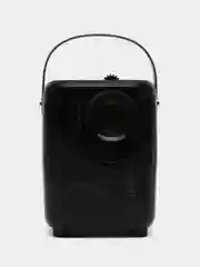 Черный проектор Umiio Pro+Q, Android , FullHD-TV, HDMI вход, Wi-Fi, Bluetooth, со штативом