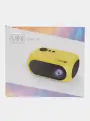 Белый проектор портативный, LED мини, Smart Mini Projector, для домашнего кинотеатра