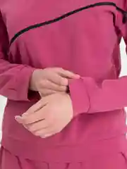 Коралловый женский спортивный костюм: свитшот и штаны