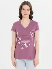 Сиреневый футболка женская Lilians