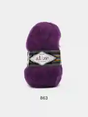 Аметистовый пряжа Alize Mohair Classic new, Ализе Мохер Классик
