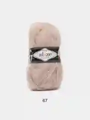 Бежевый пряжа Alize Mohair Classic new, Ализе Мохер Классик