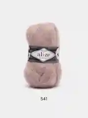 Бежевый меланж пряжа Alize Mohair Classic new, Ализе Мохер Классик