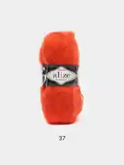 Оранжевый пряжа Alize Mohair Classic new, Ализе Мохер Классик