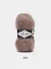 Светло-коричневый пряжа Alize Mohair Classic new, Ализе Мохер Классик