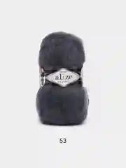Угольный пряжа Alize Mohair Classic new, Ализе Мохер Классик