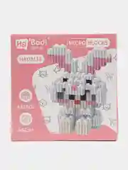 Багровый корейский блочный конструктор фигурки