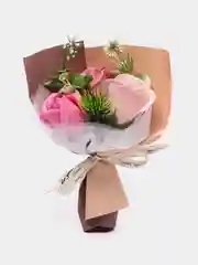 Кремовый подарочный букет из мыла на 8 марта / Подарок девочкам /