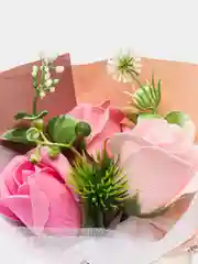 Горчичный подарочный букет из мыла на 8 марта / Подарок девочкам /