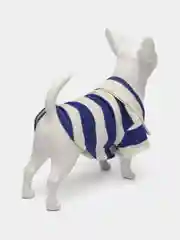 Синий рубашка поло для собак и кошек