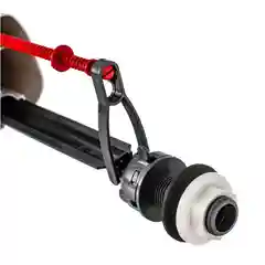 Серый арматура для бачка WIRQUIN нижняя подводка двухрежимный механизм Wirquin ONE 3/6 L