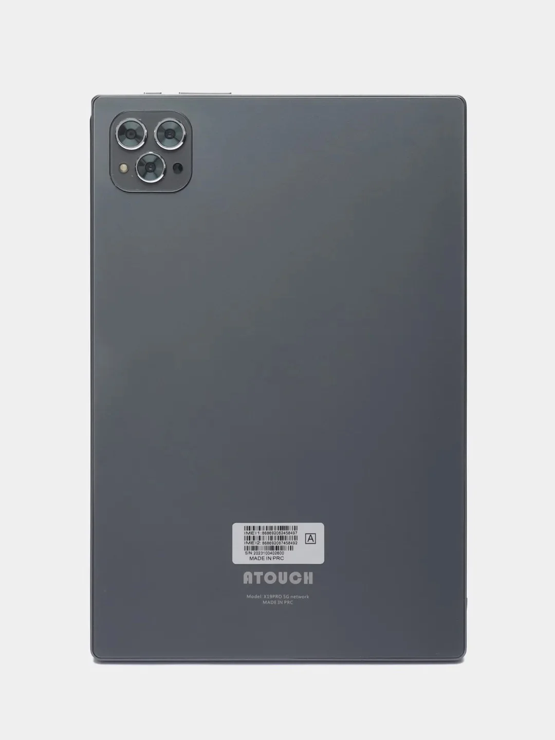 Серый планшет ATOUCH X19 PRO, с клавиатурой Tablet PC, 10,1 IPS, 4G LTE/5G, Dual SIM