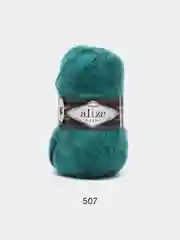 Бирюзовый пряжа Alize Mohair Classic new, Ализе Мохер Классик