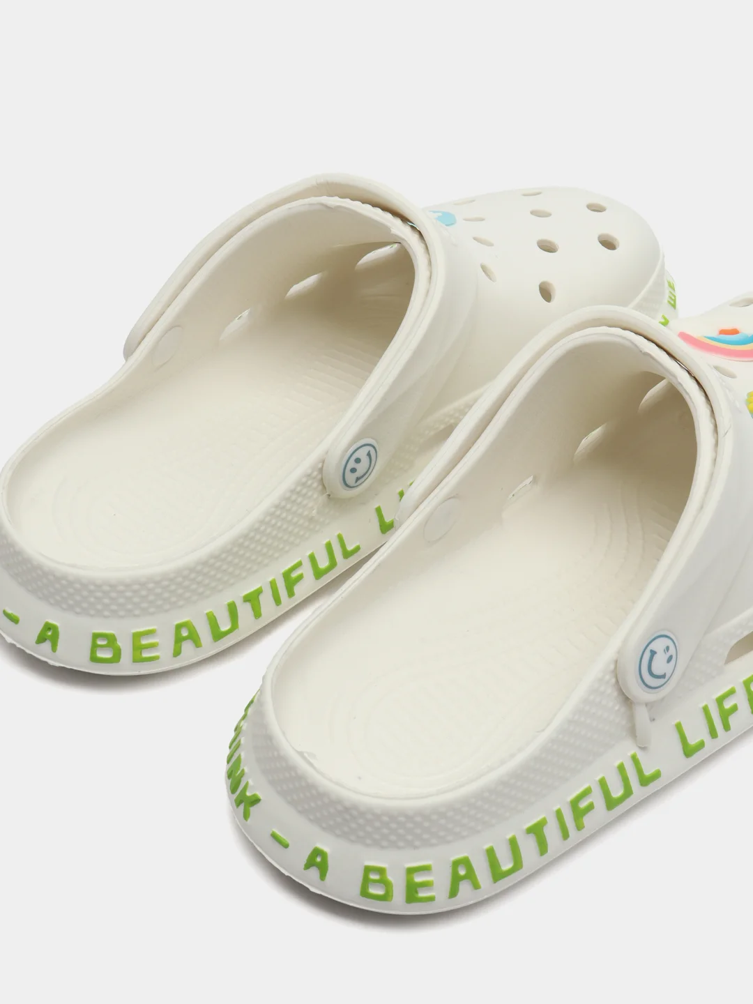 Белый сабо женские IZI, размеры 37-40