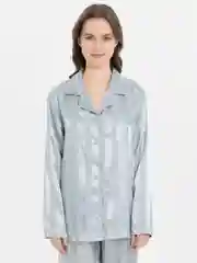 Мятный женская пижама из искусственного шёлка