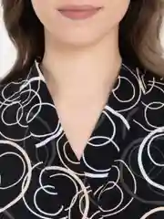 Фиолетовый халат с поясом