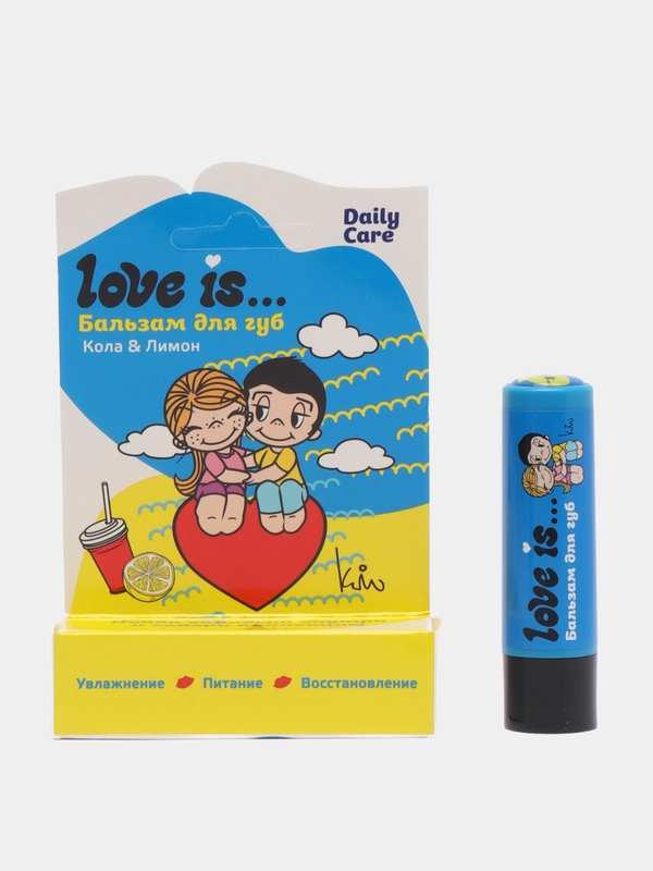 Бальзам для губ Love Is "Кола&Лимон" увлажняющий, питательный, восстанавливающий
