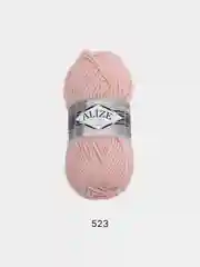 Коралловый пряжа Alize Superlana Maxi, 100 г, 75% акрил, 25% шерсть