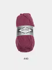 Марсала пряжа Alize Superlana Maxi, 100 г, 75% акрил, 25% шерсть