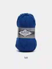 Синий пряжа Alize Superlana Maxi, 100 г, 75% акрил, 25% шерсть