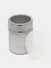 Хром баночка для специй с ситом