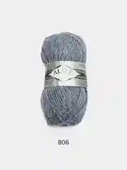 Индиго пряжа Alize Superlana Maxi, 100 г, 75% акрил, 25% шерсть