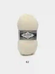 Молочный пряжа Alize Superlana Maxi, 100 г, 75% акрил, 25% шерсть