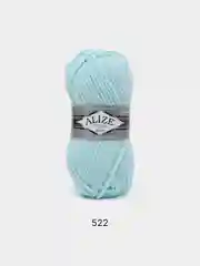 Мятный пряжа Alize Superlana Maxi, 100 г, 75% акрил, 25% шерсть