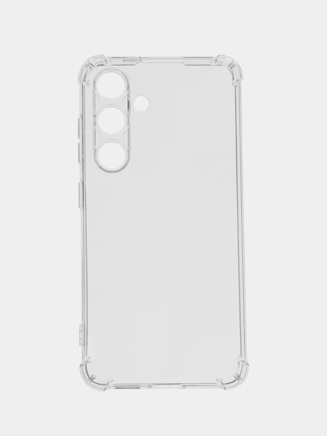 Прозрачный чехол Samsung Galaxy S24 / Самсунг Галакси С24, прозрачный, силиконовый